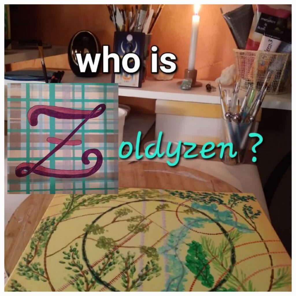 photo de ma table de travail avec un rituel en cours